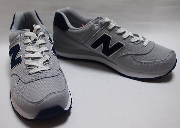 【新品】ニューバランス　ML574 POY　グレー/ネイビー　27cm