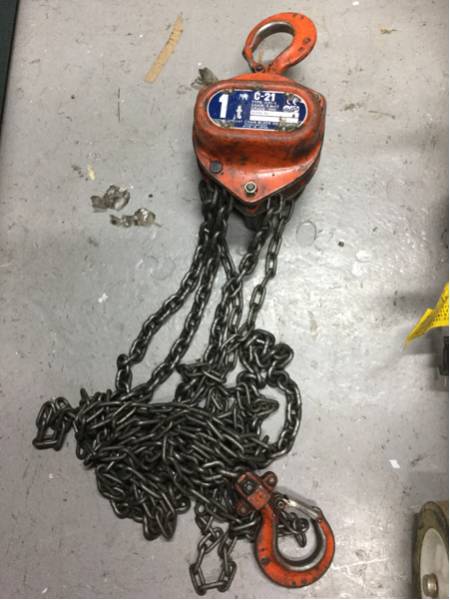 エレファント チェーンブロック C-21 1t