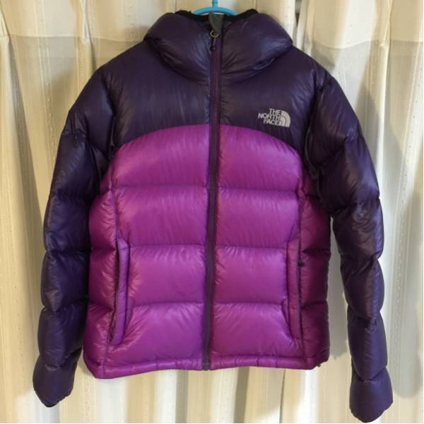 美品】ノースフェイス ダウンジャケット パープル S THE NORTH FACE 