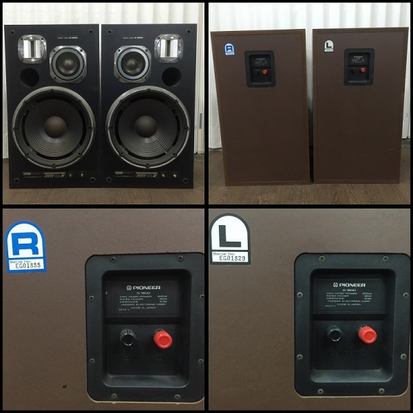 希少 Pioneer S-180 ステレオスピーカー ヴィンテージ 【公式通販】