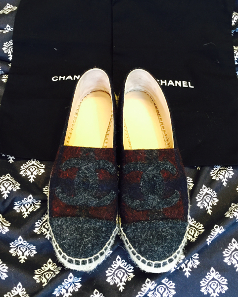 2015年最新作！シャネル！エスパドリーユ！本物！極美品！