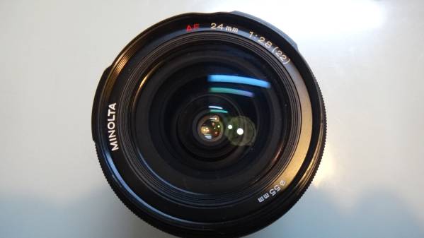 ミノルタ　AF Lens 24 1:28(22) 55mm　(中古)