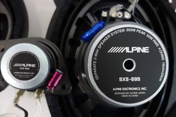 マークⅩ 120系 ALPINE FRONT スピーカー SXS-69S 【公式通販】