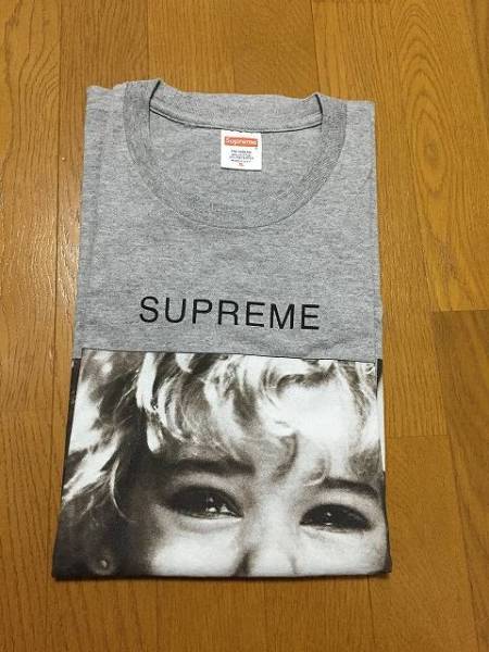 XL 美品 キムタク さんタク 15AW Supreme Crybaby Tee Tシャツ