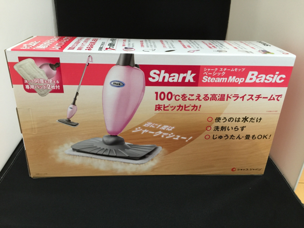 新品】 シャーク スチームモップ ベーシック ピンク ショップジャパン