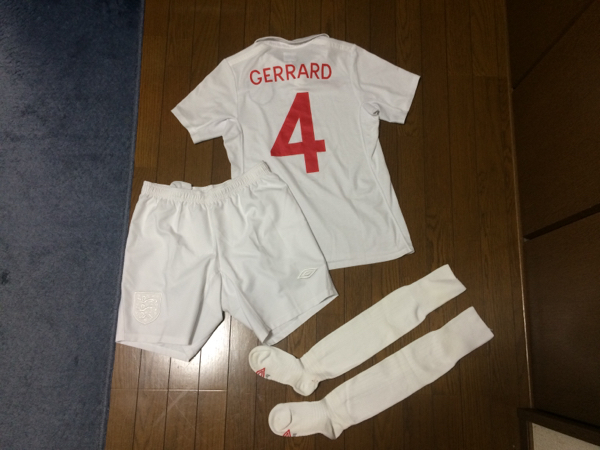 イングランド代表 ジェラード 0 - 新品 Umbro正規品 イングランド代表