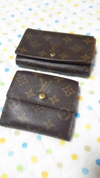 ☆ヴィトン・モノグラム財布2点セット☆中古