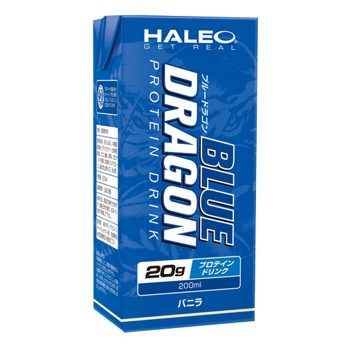 【送料無料】HALEO ブルードラゴン バニラ(200ml×24本)