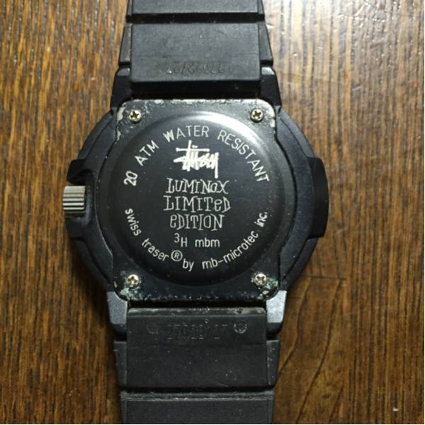 レア！ ステューシー ルミノックス NavySeals 時計