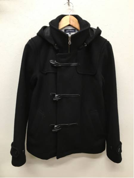 極美品 アーバンリサーチ ショートダッフルコート M ウール 黒