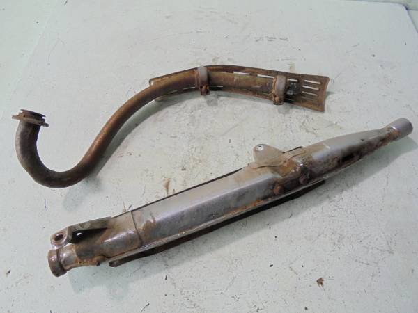 ハンターカブ　C105h　エキパイ ホンダ ハンターカブ C105 マフラー エキパイ (検 C100 CT200 【公式通販】