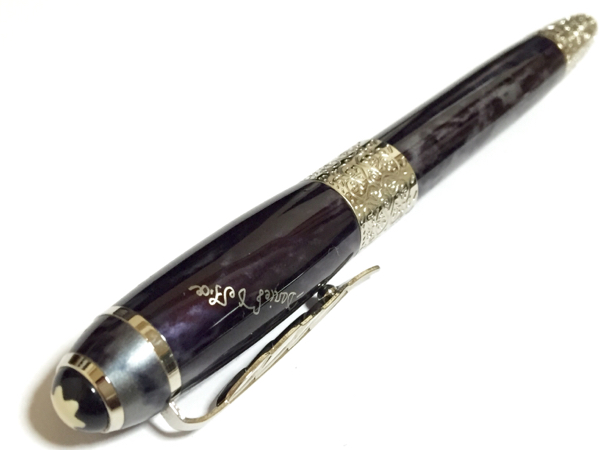 【美品】☆モンブラン 万年筆 ダニエル・デフォー 未使用☆