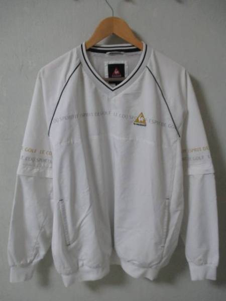 ルコックゴルフ 2WAY Vネック ゴルフブルゾン LLサイズ