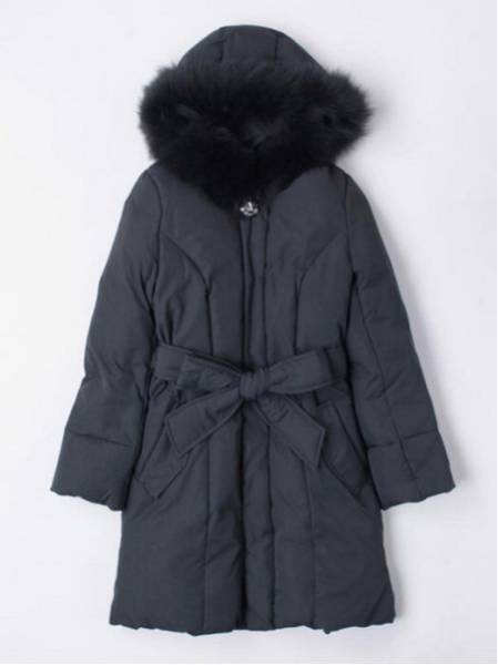 新品タグ付31Sons de modeビジュー付ダウンコート36アプワイザー