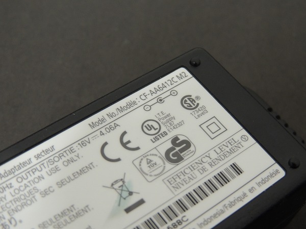 0422 パナソニック Lets Note 充電器 CF-AA6412C M2 ジャンク 今度の