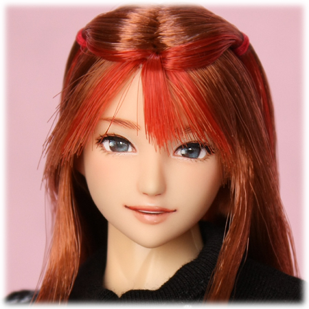 ◆1/6カスタムヘッド◆オビツ01／明海◆