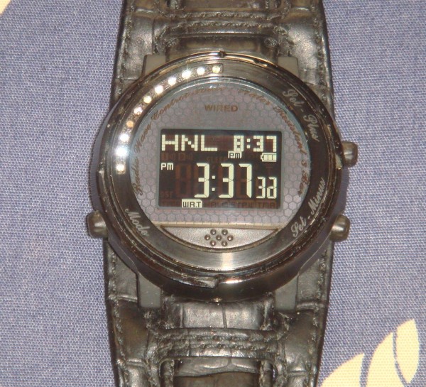 セイコー WIRED × ハニカム 電波ソーラー 藤原ヒロシ