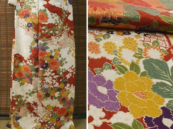 【よそおい】5503振袖　京友禅金彩○即決送料無料