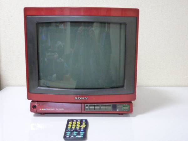 SONY ソニー トリニトロン KV-14GR2 赤 ブラウン管テレビ(ブラウン管