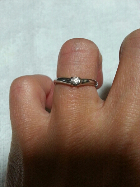 ヴァンドーム青山☆プラチナダイヤリング