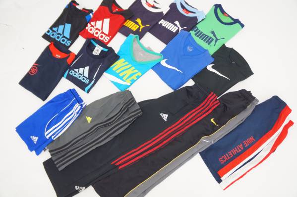 adidas・NIKE・PUMAのみ-男の子150サイズ15枚セット■SP013-S543