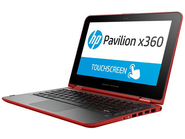 新品、保証付HP Pavilion 11-k017TU x360 M4X56PA#ABJ [レッド]