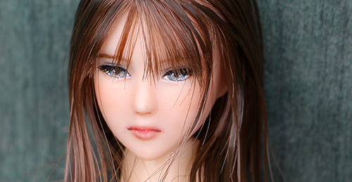 RGB 1/6カスタムヘッド 38 クールガールにも