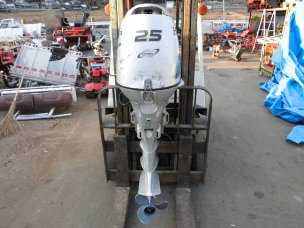 ホンダ4ストローク25馬力船外機ジャンク 型式BATJ 4サイクル