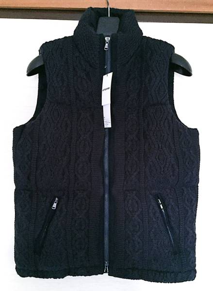 AZ ニット ダウンベスト 紺 XL junha akm wjk attac nano vadel