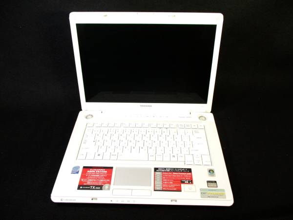 ジャンク 東芝 TX 66ELP BIOS可能 リカバリ・ACアダプター付属