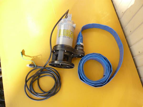 水中用 ポンプ ポンスタ-工進 PSK-540X 池解体ため一度使用した物です