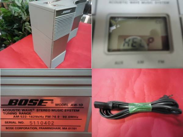 ☆BOSE/ボーズ☆CDラジカセ☆AW-1D☆ 一般 オーディオ機器 【公式通販】
