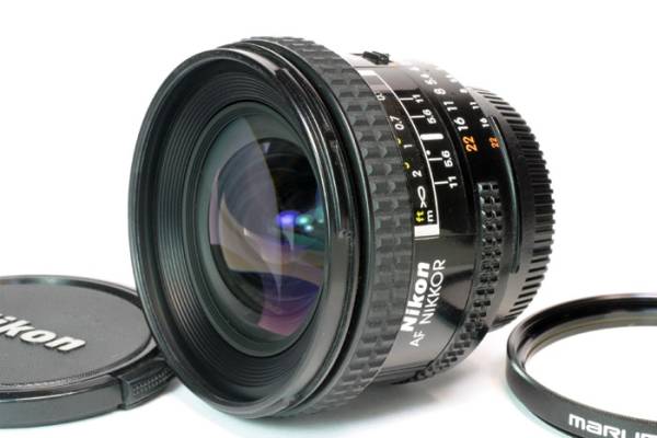Nikon ニコン AF NIKKOR 20mm 1:2.8　単焦点広角レンズ