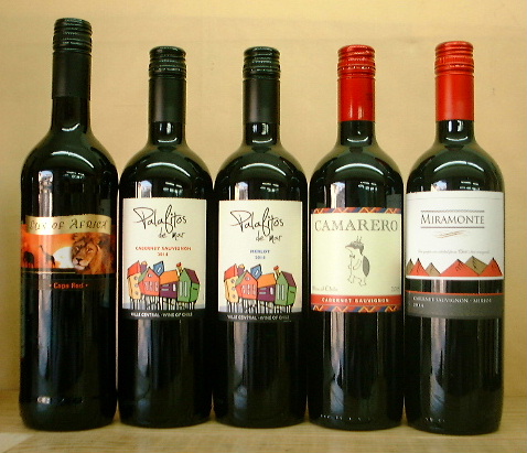 1円～各国赤10本■フランス/イタリア/スペイン/アルゼンチン