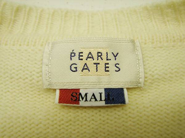 PEARLY GATES◇ニット カーディガン◇S◇美品◇パーリーゲイツ PEARLY