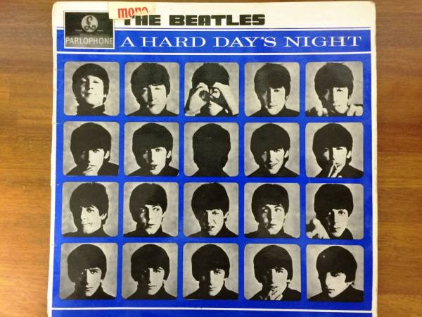 ☆レア！ニュージーランドmono初盤！☆ BEATLES　A HARD DAY'S～