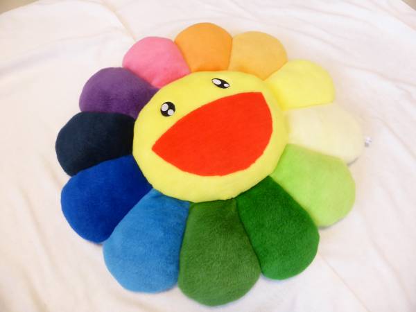 限定金額送料無料 村上隆 カイカイキキ クッション 60cm