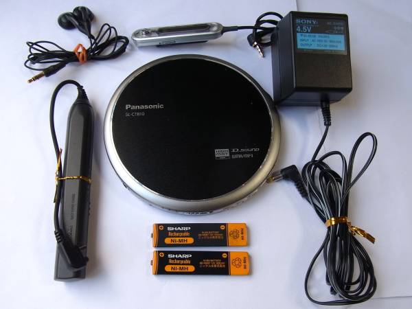 Panasonic CDプレーヤー☆SL-CT810☆動作品 付属品あり 即決