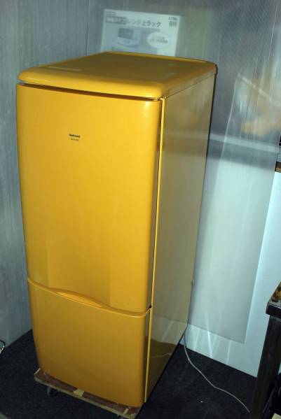 中古 138L 2ドア冷蔵庫 ブラウン パナソニック NR-B144W-T 2012年製 