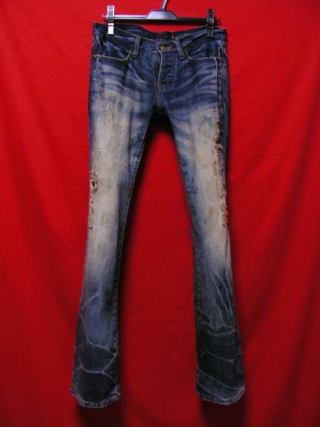 FUGA　ビンテージダメージ加工デニムpt/44フーガ/CIVARIZE　roen