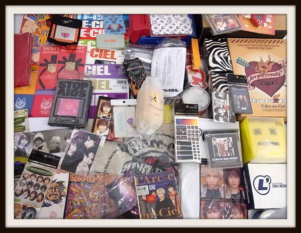 L'Arc-en-Ciel グッズセット/シャツ/バッグ/時計/BOX/AT263/2