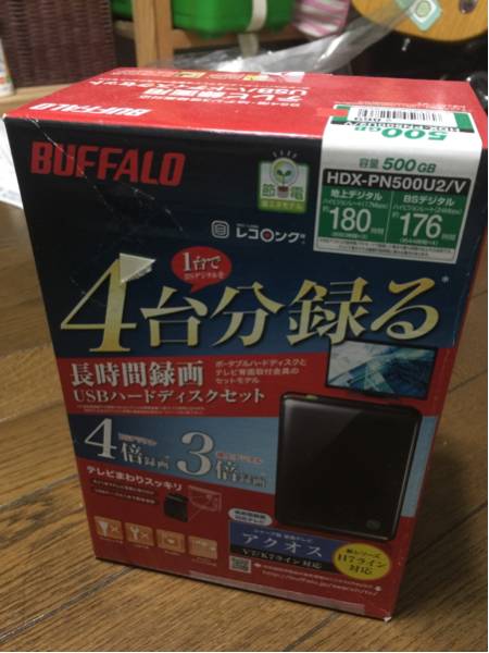 BUFFALO 4TB[新品●未開封] 新品未開封】buffalo HDD Buffalo 4TB Replacement Hard Drive 【公式