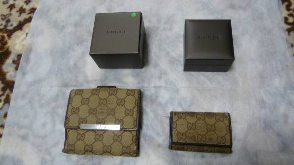 グッチ セットGUCCI折り畳み財布+キーケースメンズレディース ブランド
