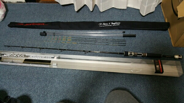 黒鯛工房　アスリートラガー１５８　穂先４本