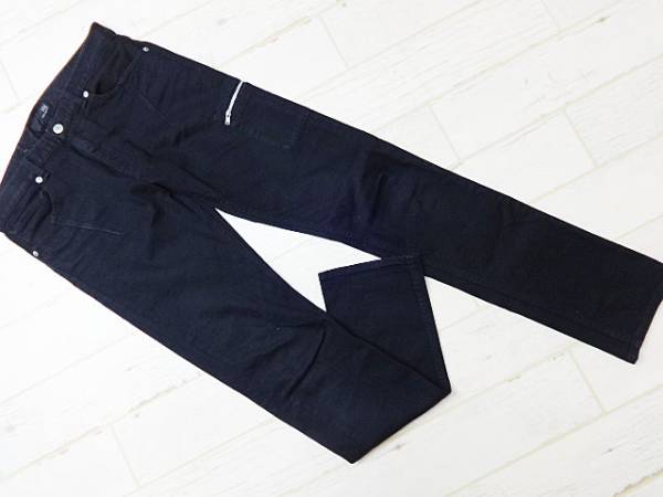 美品UU ユニクロ×アンダーカバー ストレッチ入りブラックパンツ