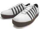 K-SWISS THE CLASSIC 白/茶/ガム 27.5cm ケースイス クラシック