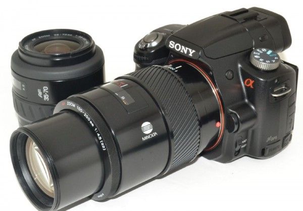 ◆Wi-Fi SD付き◆　ソニー Sony α55 超望遠ダブルレンズセット