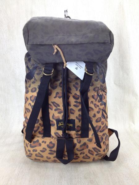 10DEEP◆リュック/バックパック/マルチカラー/ナイロン/アニマル