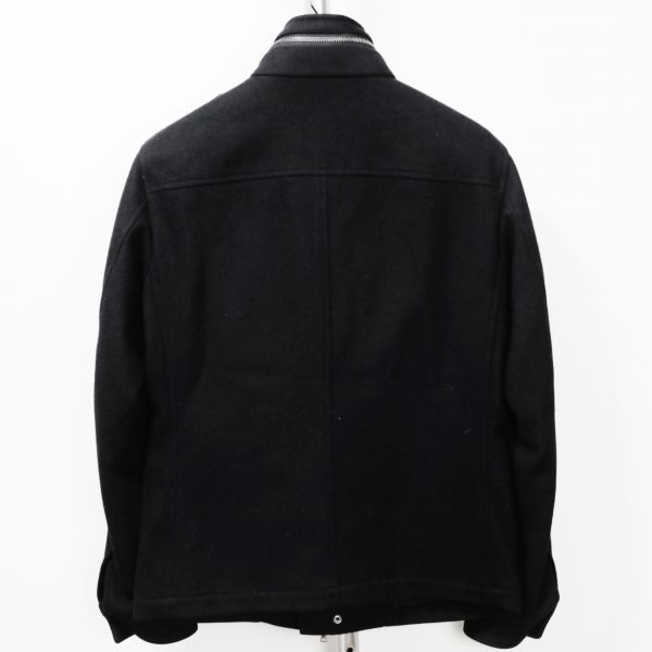 PS ポールスミス M-65 カシミヤ混 ウール ジャケット Sz.L 黒