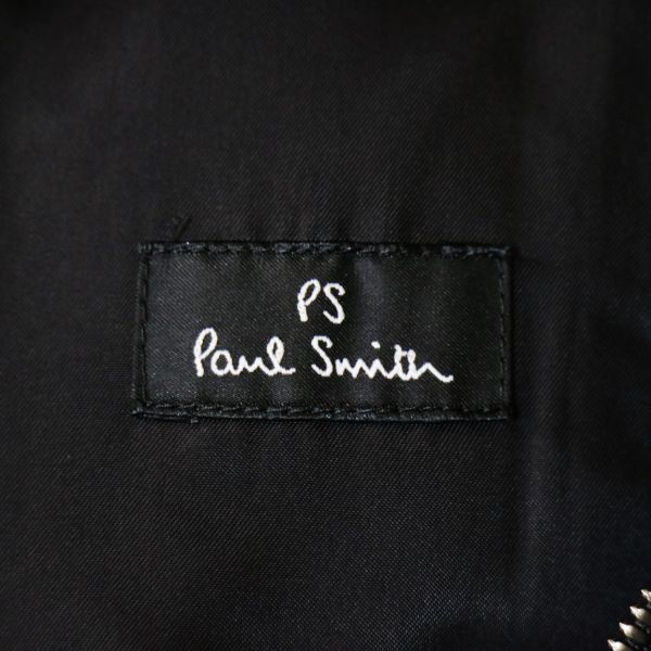 PS ポールスミス M-65 カシミヤ混 ウール ジャケット Sz.L 黒